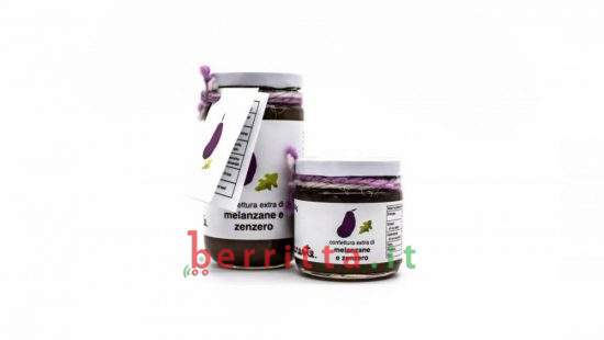Areste, CONFETTURA EXTRA DI MELANZANE E ZENZERO, 220 gr