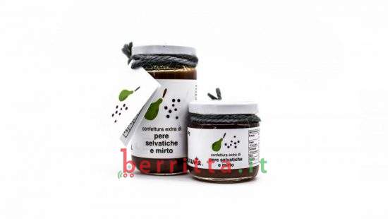 Areste, CONFETTURA EXTRA DI PERA SELVATICA E MIRTO, 220 gr