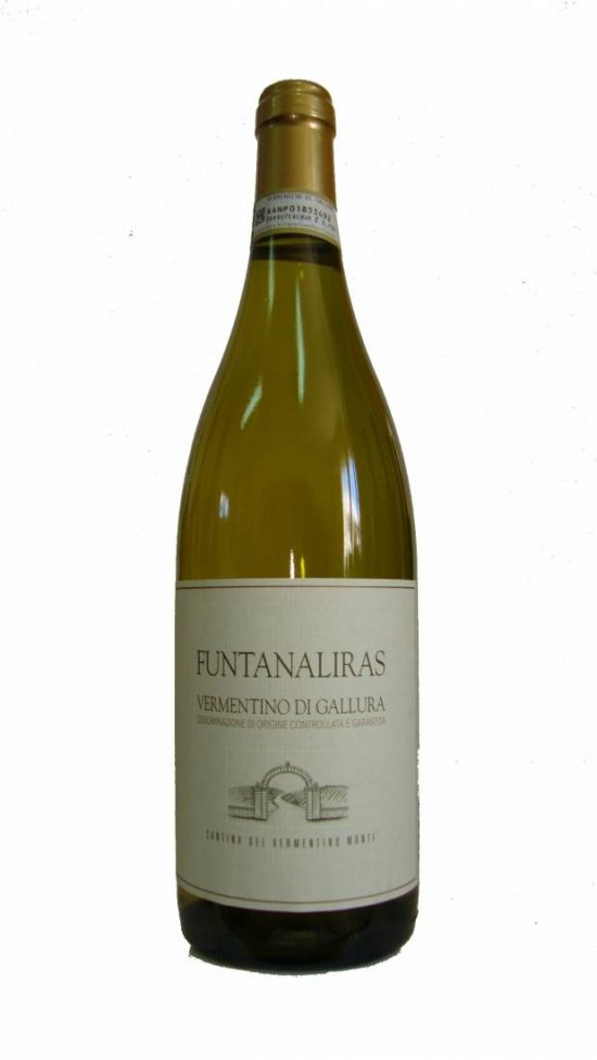 Cantina Del Vermentino Monti  FUNTANALIRAS VERMENTINO DOC 750ml