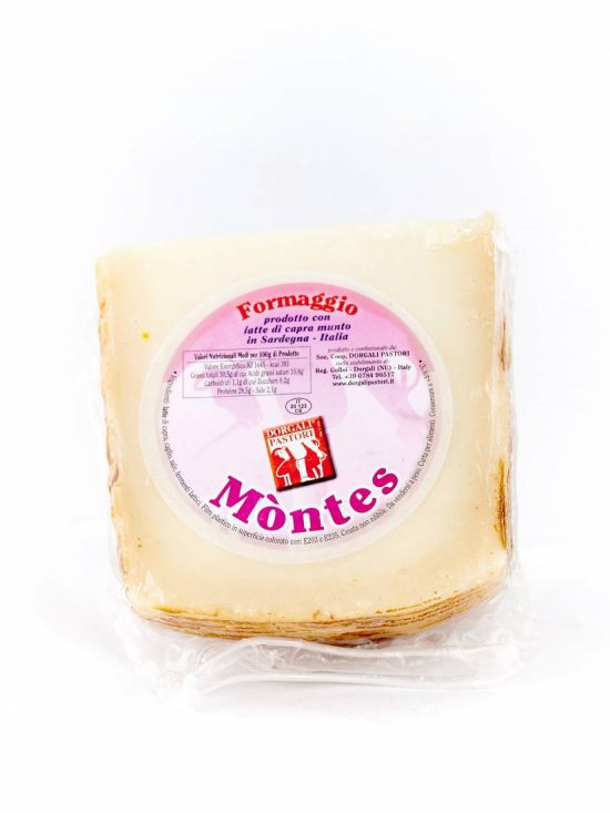 Caseificio Dorgali FORMAGGIO CAPRINO MONTES  TRANCI 1/8 SV