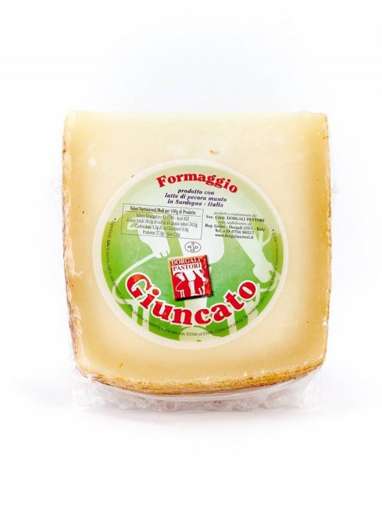 Dorgali Pastori FORMAGGIO GIUNCATO TRANCI 1/4 S/V