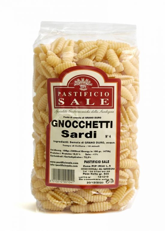 Pastificio Sale Gnocchetti Sardi N°4 500 gr