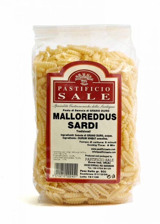 Pastificio Sale Malloreddus 500 gr